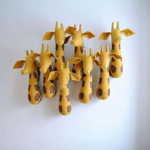 Animal Head Wall Hanging Mount Stuffed Plush Toy