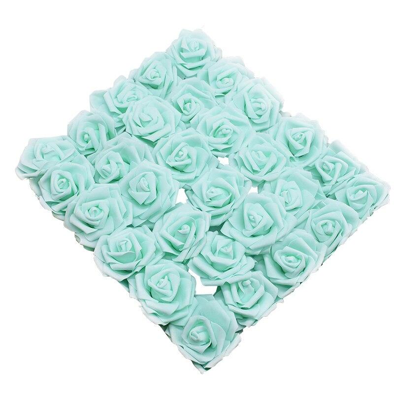 10/20/30Pcs 8CM PE Foam Rose Flowers Head for Home Decoration