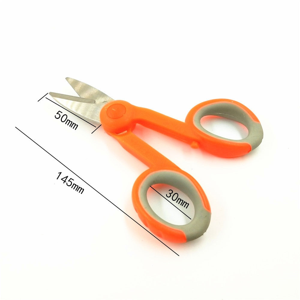 Hot Details about Fiber Cable Cutting / Kevlar Cutter Tools / Slip-resistant Scissors / Steel Electrician Scissors