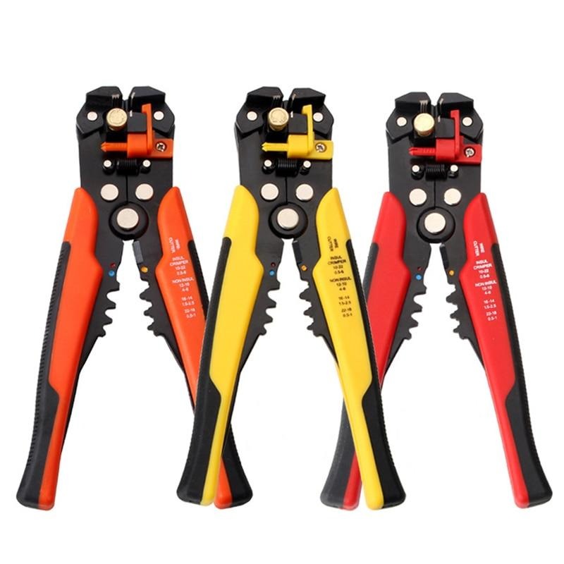 Pliers Wire Cutter Crimping Wire Automatic Stripper Multi-functional Peeling Tools Terminal Pliers 0.2-6.0mm Hand Tools