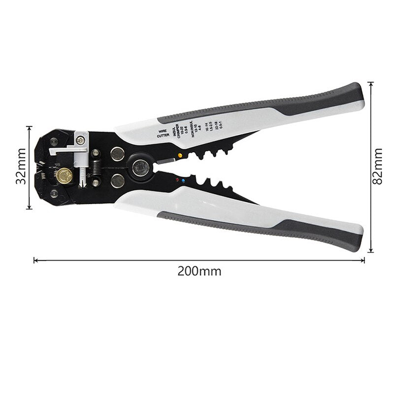 Pliers Wire Cutter Crimping Wire Automatic Stripper Multi-functional Peeling Tools Terminal Pliers 0.2-6.0mm Hand Tools