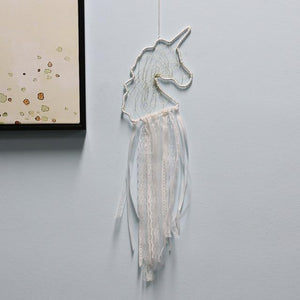 Large unicorn dream catcher Baby kids room decoration