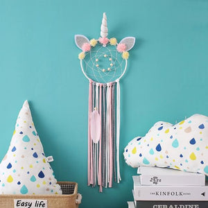 Large unicorn dream catcher Baby kids room decoration