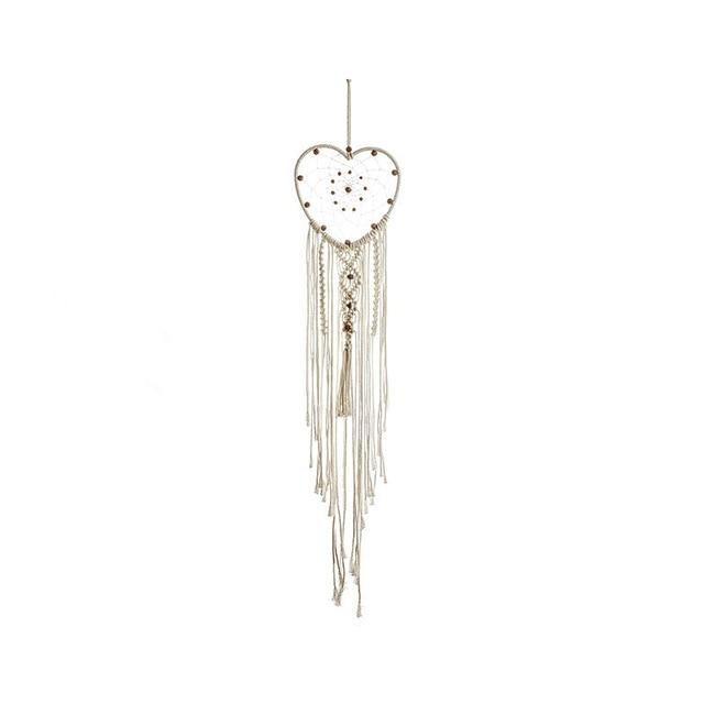 Nordic Star Moon Macrame Dream Catcher