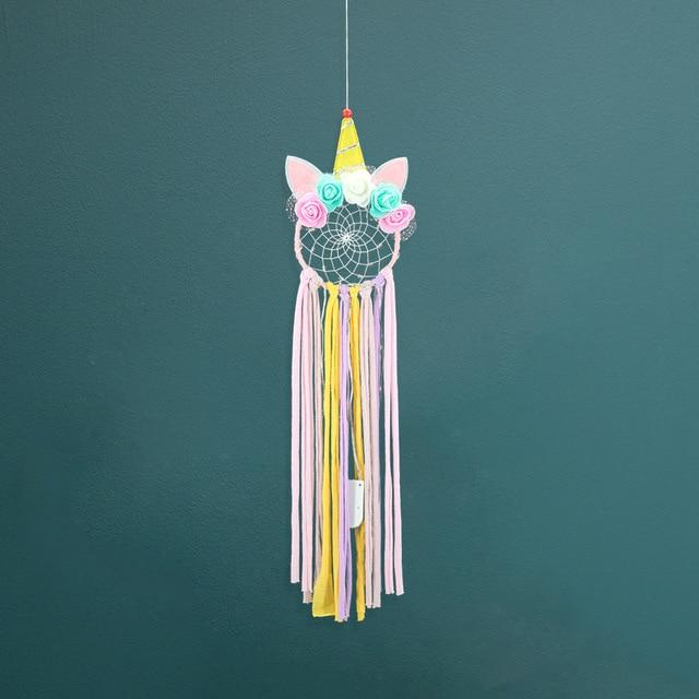 Large unicorn dream catcher Baby kids room decoration